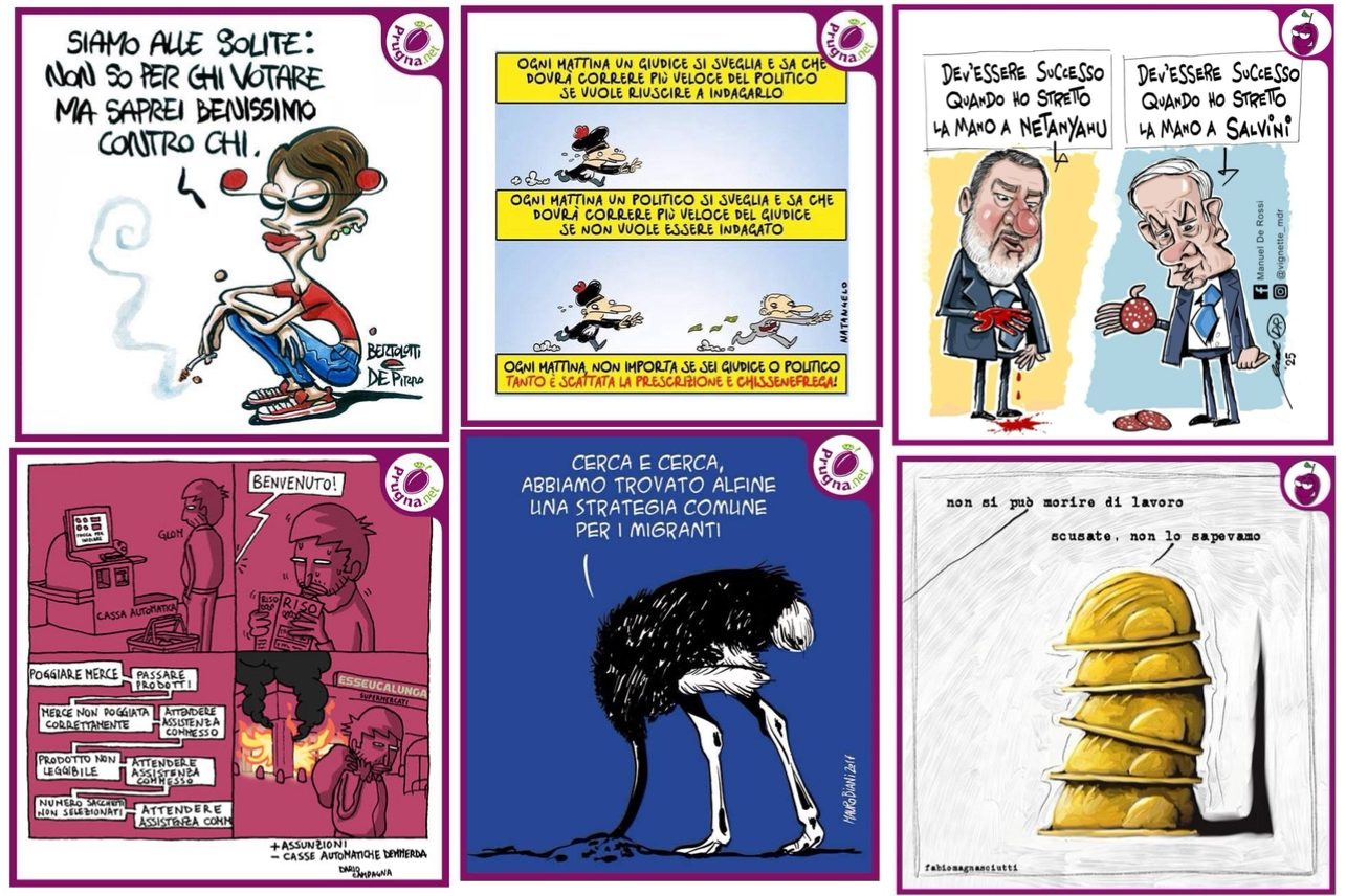 Grafica e satira: due arti complementari